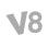 Logo V8